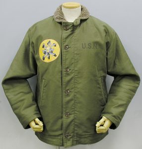 THE FEW N-1 デッキジャケット カスタム 革蛸